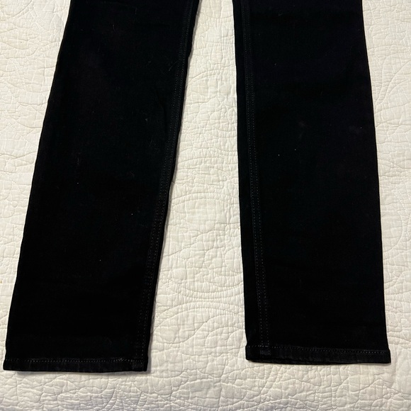 Old Navy Women's WOW High Rise Straight Leg Jeans - Black - Picture 5 of 5